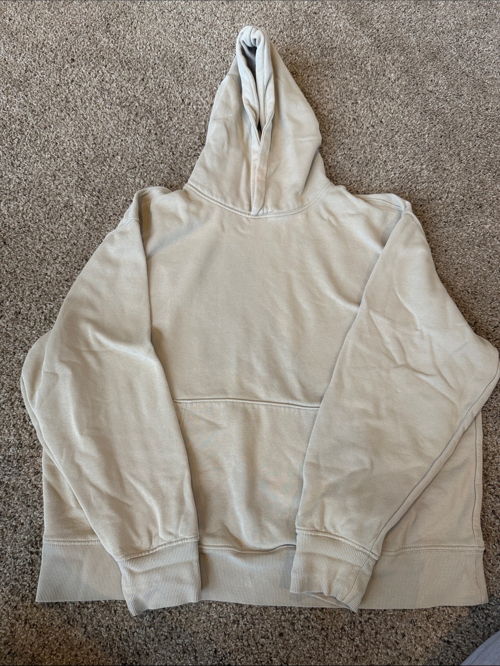 Old Navy Light Cream Pullover Hoodie